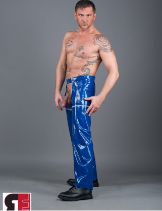 Herren Latex Design Hose